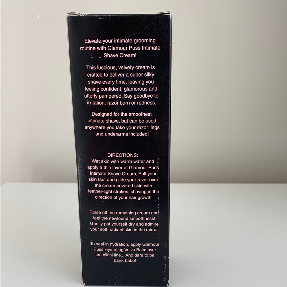 Glamour Puss Intimate Shave Cream - Picture 3 of 5